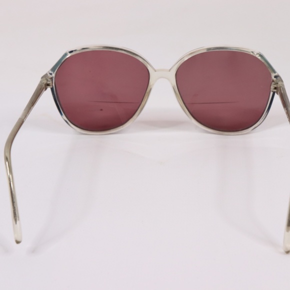 Vintage 70s Clear Acetate Purple Tinted Sunglasses main image 9
